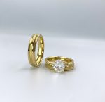 Megan Gold-Filled Bands Set