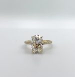 Rosie 18k Pure Gold Proposal/Engagement Ring