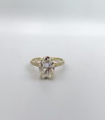 Rosie 18k Pure Gold Proposal/Engagement Ring - Image 2