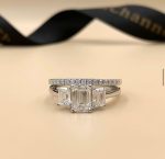 Beverly Moissanite Her's Rings
