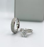 Rosie S925-Rhodium Couple Rings Set - Image 4