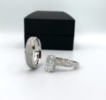 Rosie S925-Rhodium Couple Rings Set - Image 2