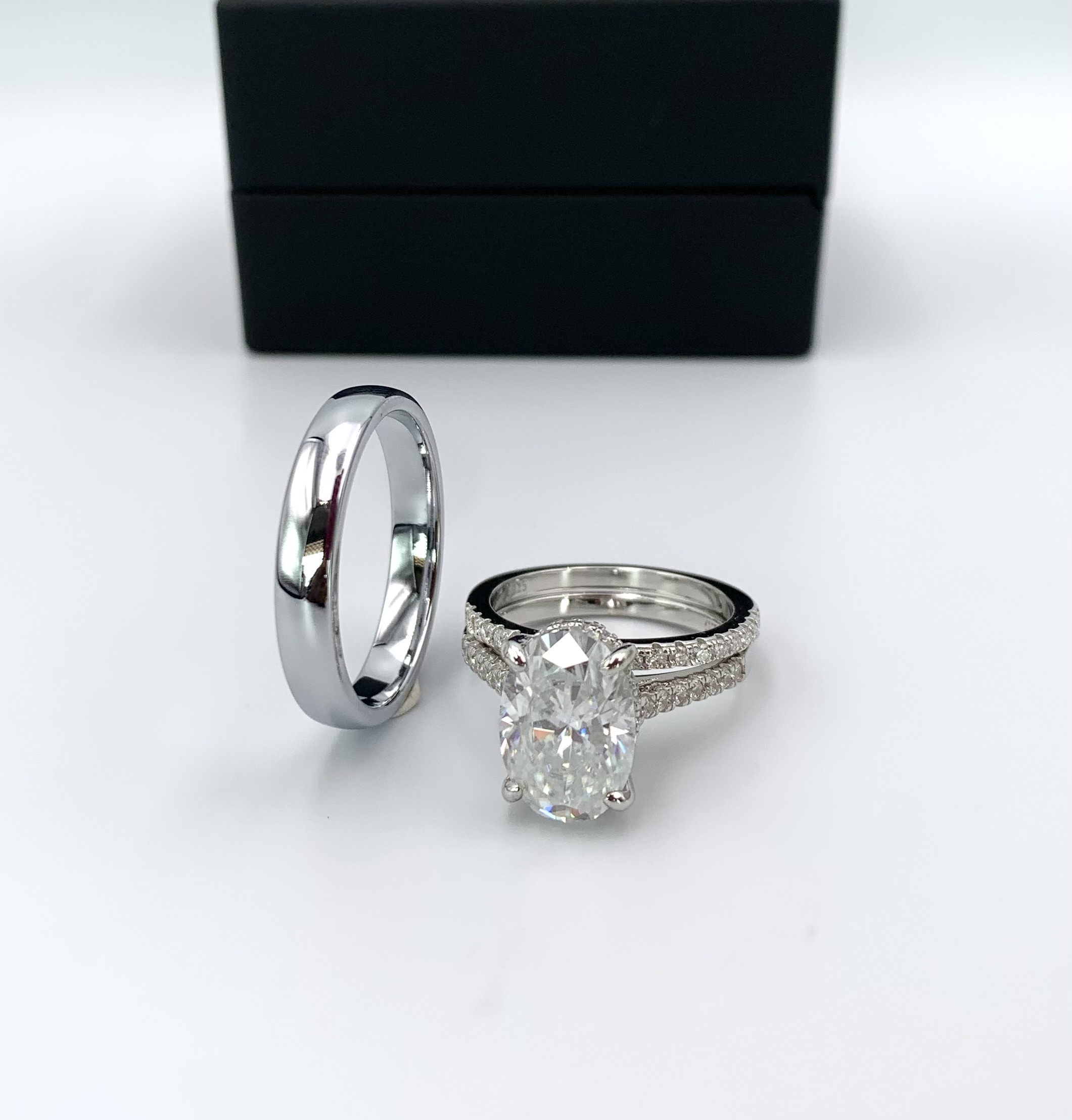 IMG_4715 Rosie S925-Rhodium Couple Rings Set - Image 1