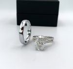 Rosie S925-Rhodium Couple Rings Set - Image 4