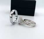 Rosie S925-Rhodium Couple Rings Set - Image 3