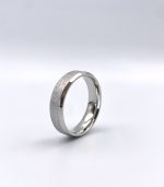 Silver Band for Groom
