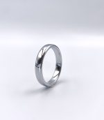 Silver Band for Groom