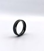 Black-Frosted Band for Groom