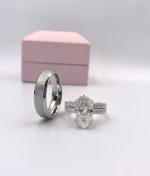 Belle Tulip Couple Rings Set