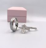 Belle Tulip Couple Rings Set - Image 2