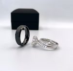Pauline Tulip Couple Rings Set - Image 3