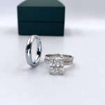 Riley Tulip Couple Rings Set