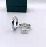 Riley Tulip Couple Rings Set - Image 2